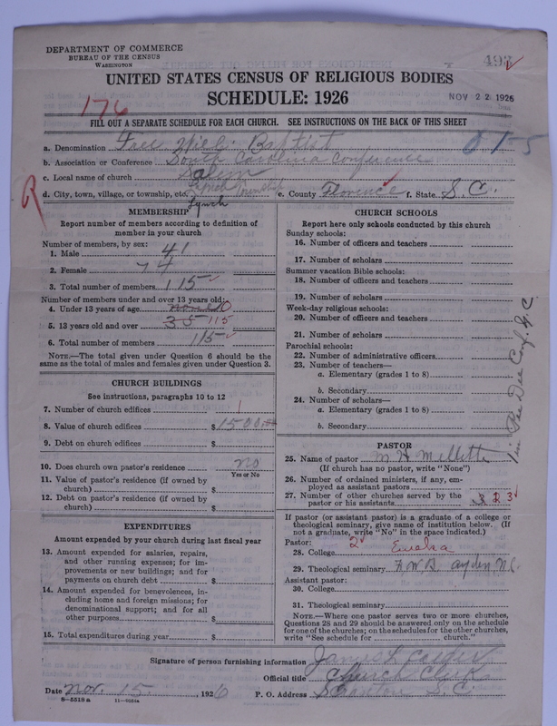Scan of Free Will Baptists: 493