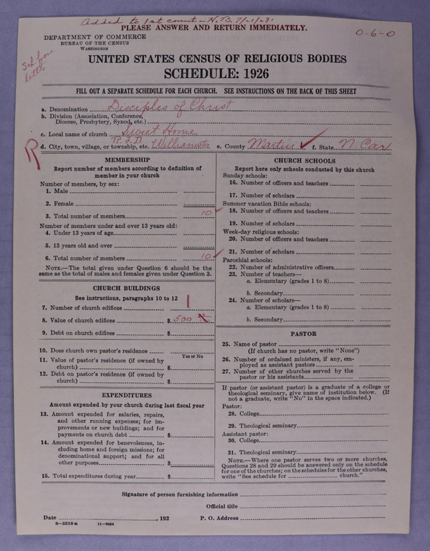 Scan of Disciples of Christ: