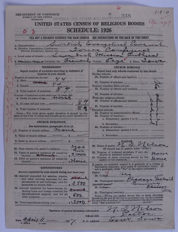 Scan of Swedish Evangelical Mission Covenant of America: 248
