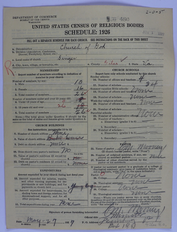 Scan of Church of God (Headquarters, Anderson, Ind.): 480