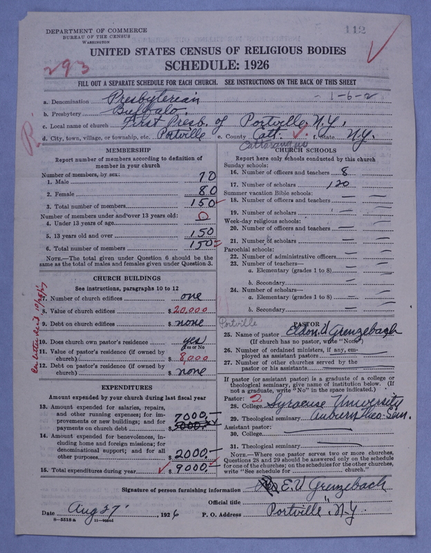 Scan of Presbyterian Church in the United States of America: 112