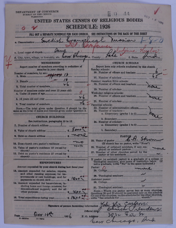 Scan of Swedish Evangelical Mission Covenant of America: 44