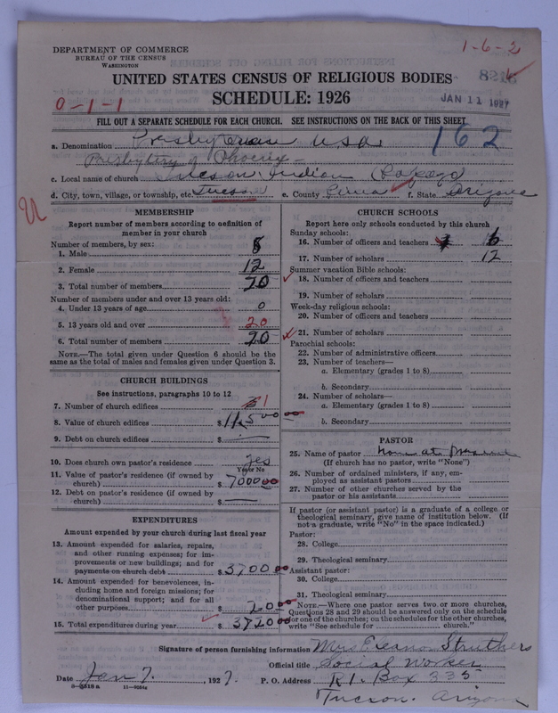 Scan of Presbyterian Church in the United States of America: 8216