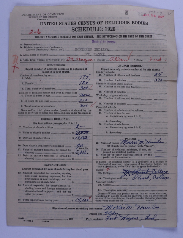 Scan of Church of the Nazarene: 196