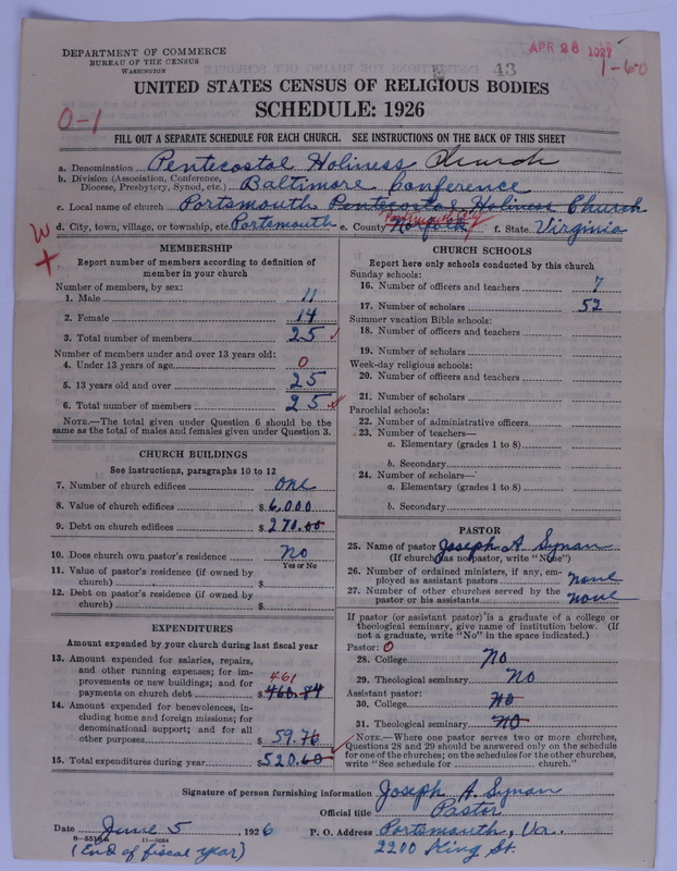 Scan of Pentecostal Holiness Church: 43