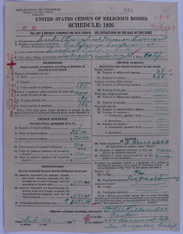 Scan of Swedish Evangelical Mission Covenant of America: 344