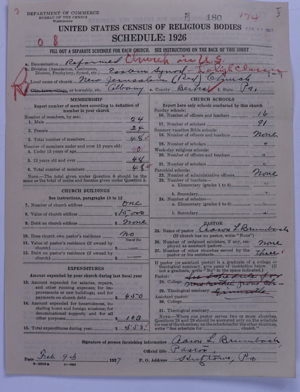 Scan of Reformed Church in the United States: 180