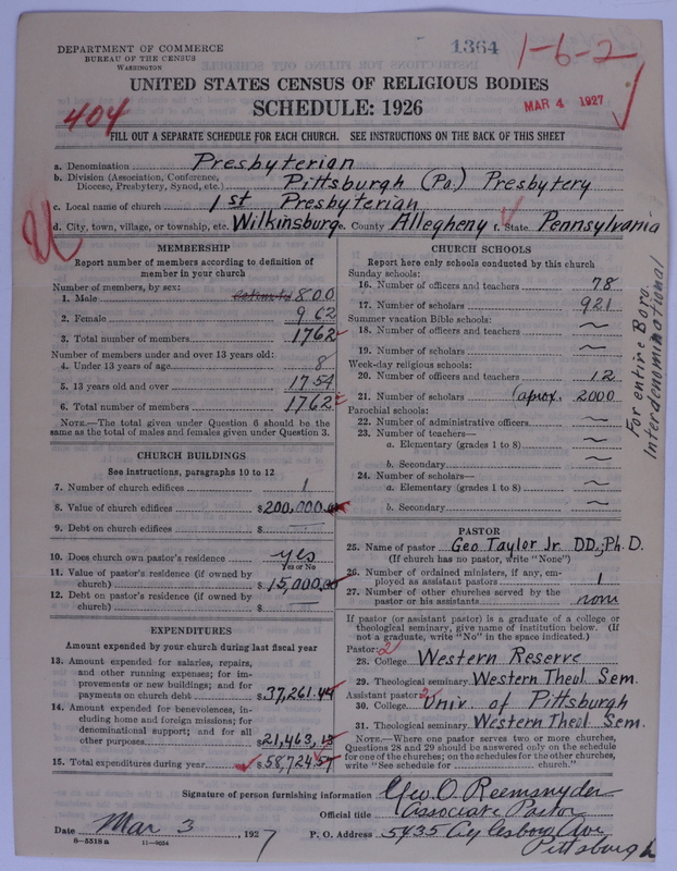 Scan of Presbyterian Church in the United States of America: 1364