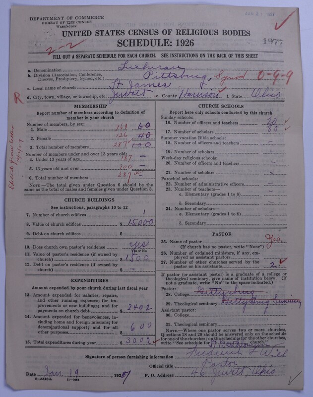 Scan of United Lutheran Church in America: 1977