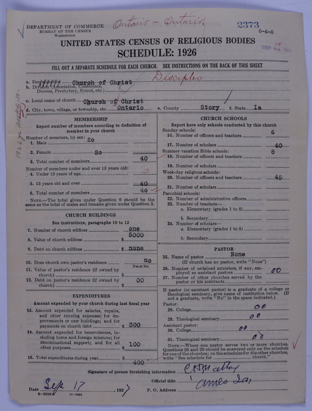 Scan of Disciples of Christ: 2373