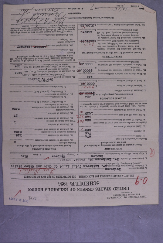 Scan of Synod of the Reformed Presbyterian Church of North America: 491