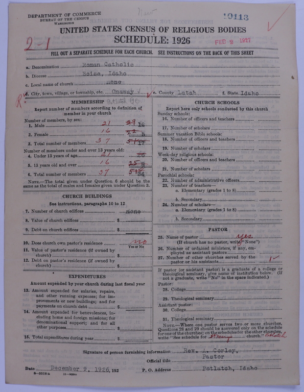 Scan of Roman Catholic Church: 10113