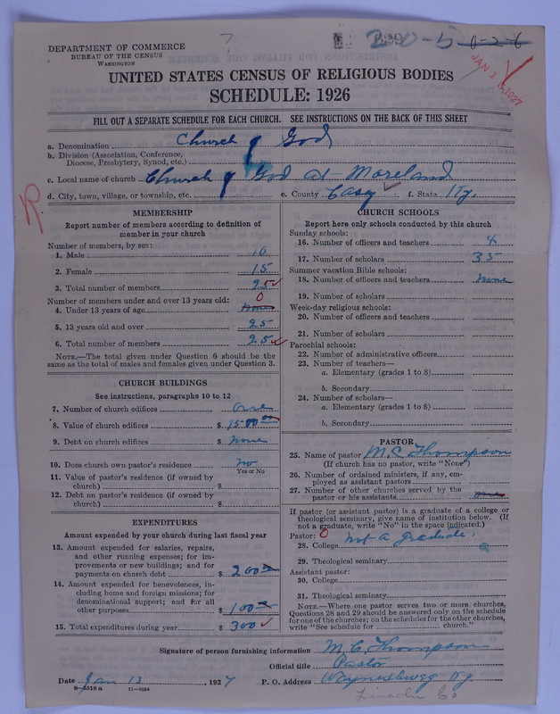 Scan of Church of God (Headquarters, Anderson, Ind.): 629