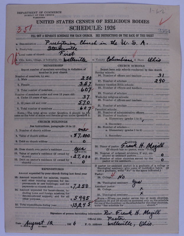 Scan of Presbyterian Church in the United States of America: 2564