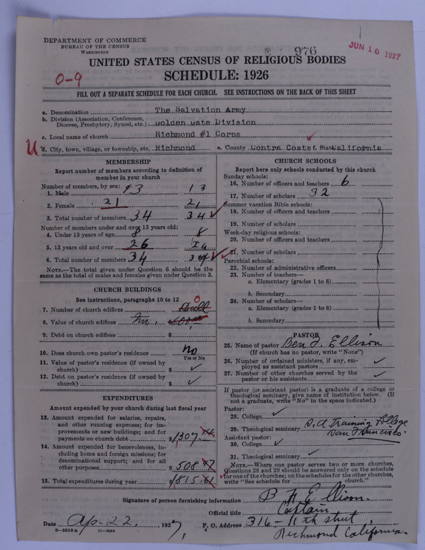 Scan of Salvation Army: 976