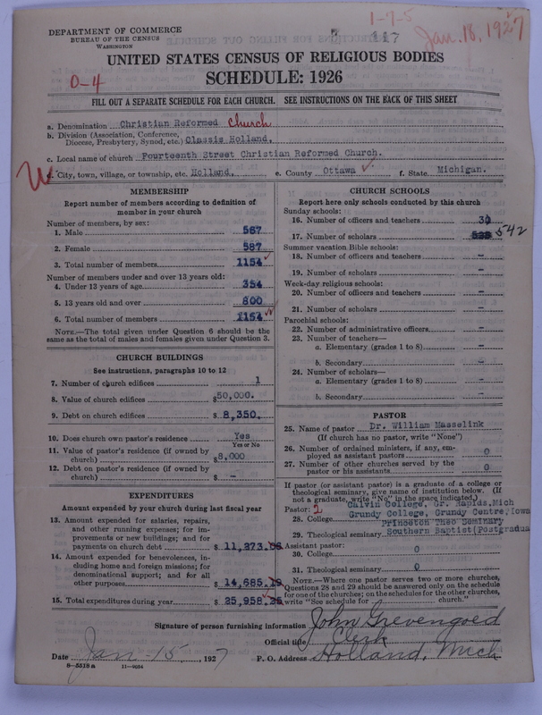 Scan of Christian Reformed Church: 117