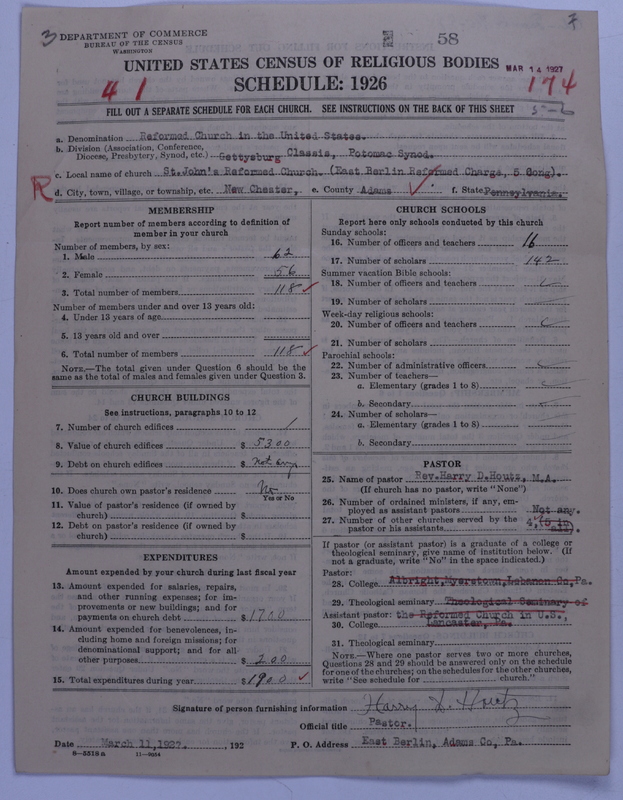 Scan of Reformed Church in the United States: 58