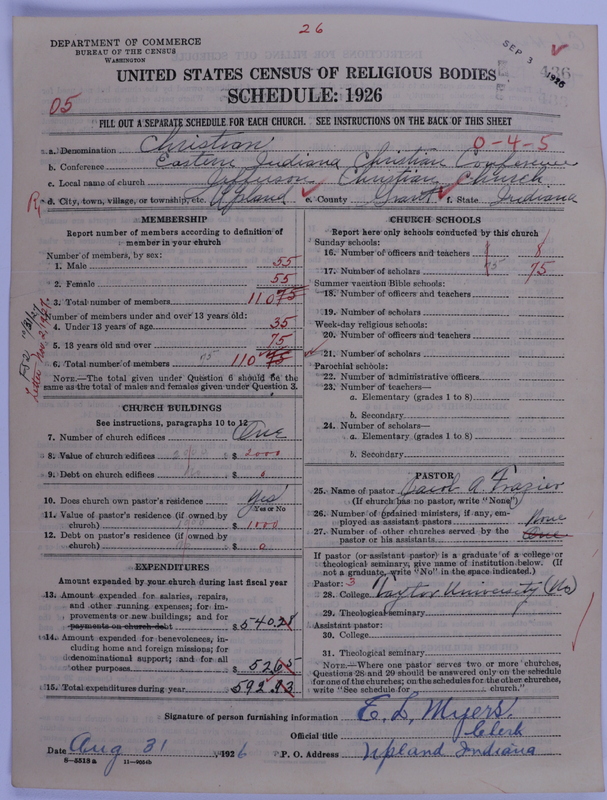 Scan of Christian Church (General Convention of the Christian Church): 436