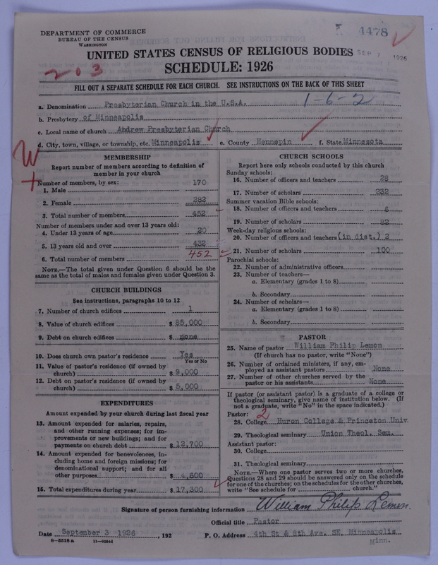 Scan of Presbyterian Church in the United States of America: 4478