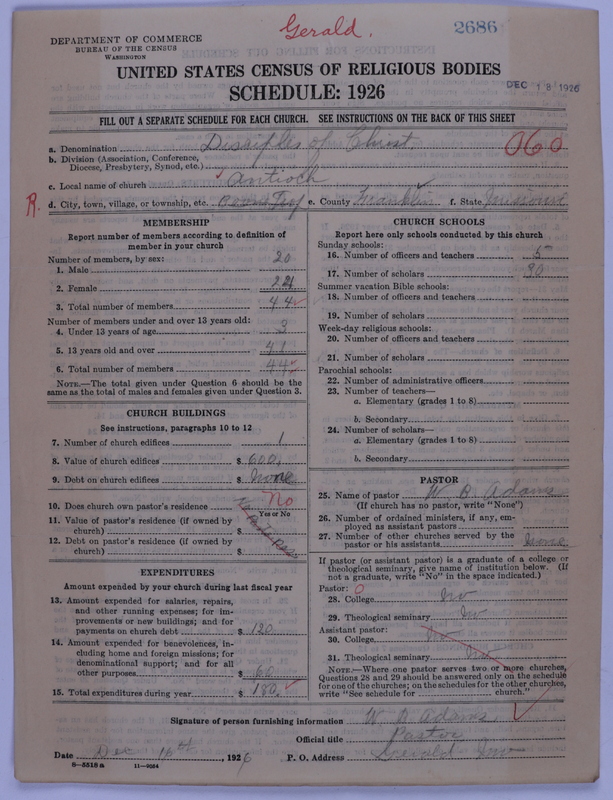 Scan of Disciples of Christ: 2686