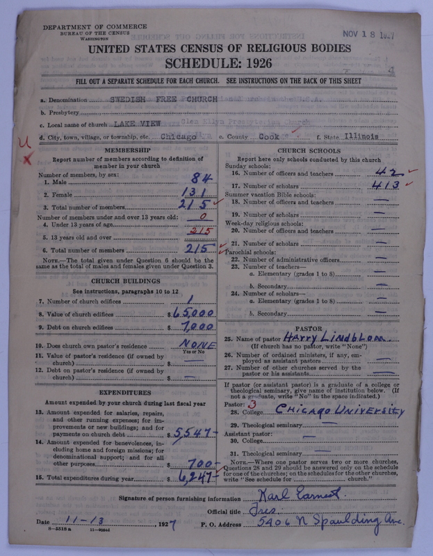 Scan of Swedish Evangelical Free Church of the United States of America: 4