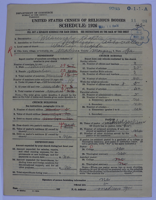 Scan of Negro Baptists: 9765