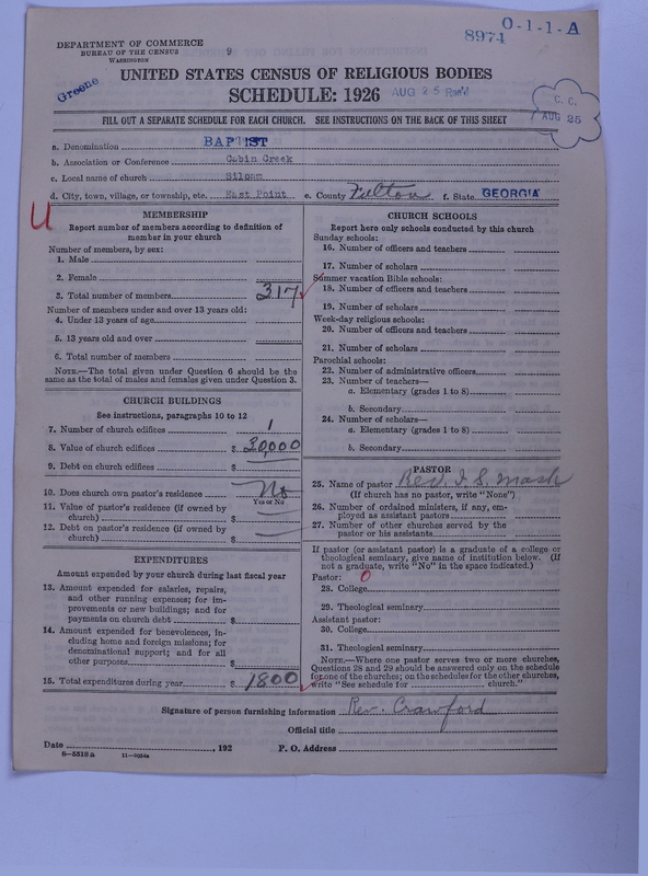 Scan of Negro Baptists: 8974