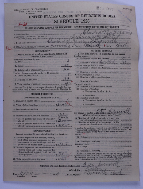 Scan of Church of the Nazarene: 287