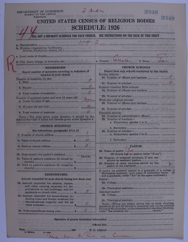 Scan of African Methodist Episcopal Church: 2249