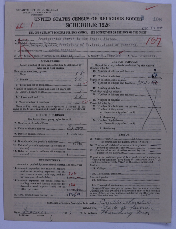 Scan of Presbyterian Church in the United States: 108