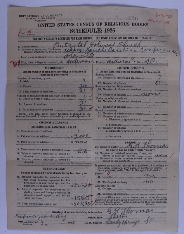 Scan of Pentecostal Holiness Church: 136