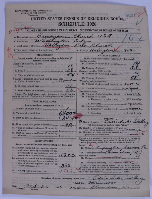 Scan of Presbyterian Church in the United States of America: 6301