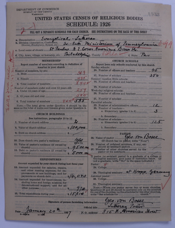 Scan of United Lutheran Church in America: 1533
