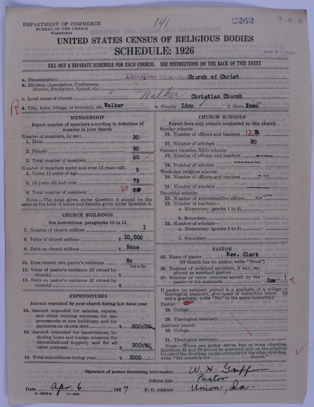Scan of Disciples of Christ: 2262
