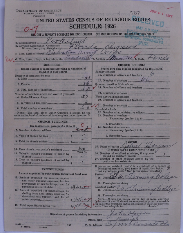 Scan of Salvation Army: 767