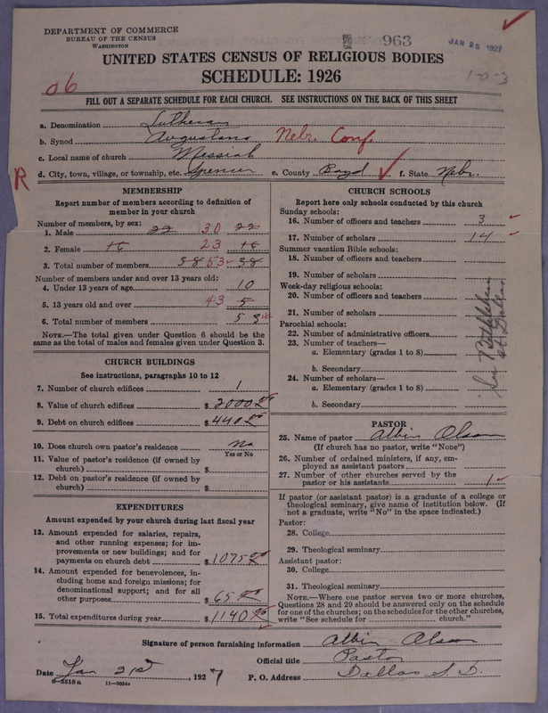Scan of Evangelical Lutheran Augustana Synod of North America: 963