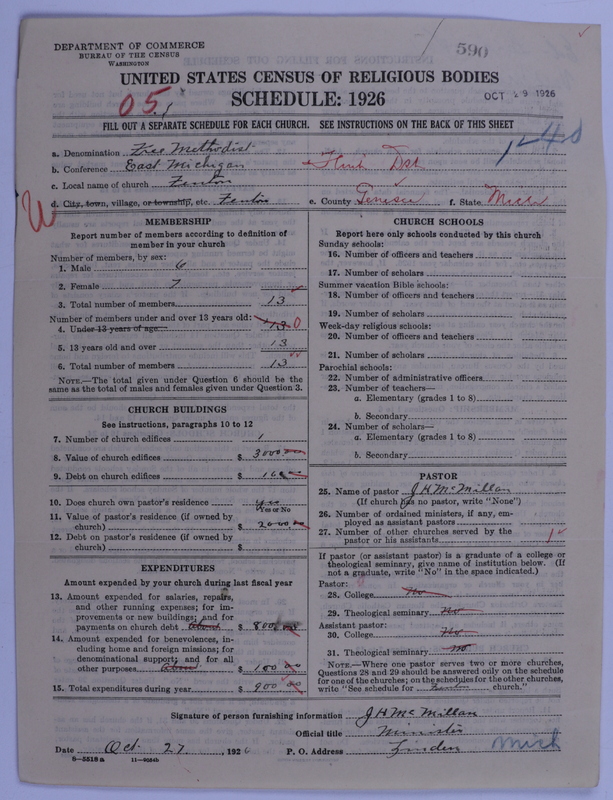 Scan of Free Methodist Church of North America: 590