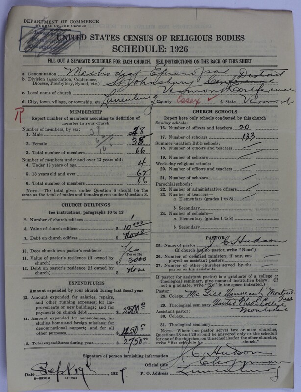 Scan of Federated Churches: 53