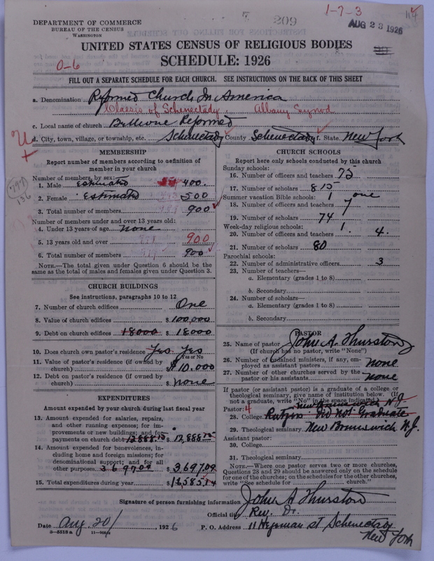 Scan of Reformed Church in America: 209