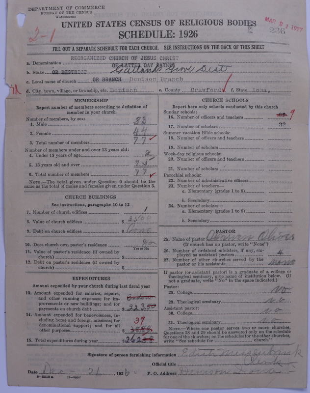 Scan of Reorganized Church of Jesus Christ of Latter Day Saints: 236