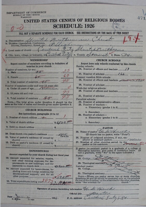 Scan of Church of the United Brethren in Christ: 471