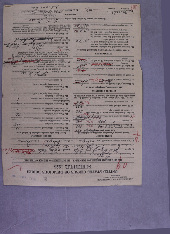 Scan of Synod of the Reformed Presbyterian Church of North America: 585