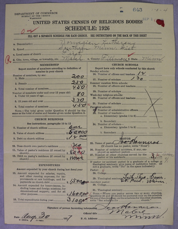 Scan of Norwegian Lutheran Church of America: 643