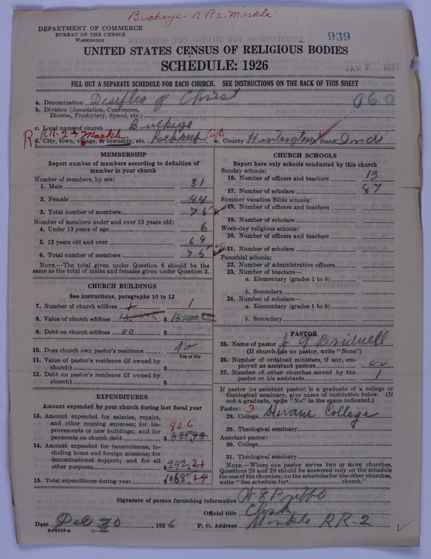 Scan of Disciples of Christ: 939