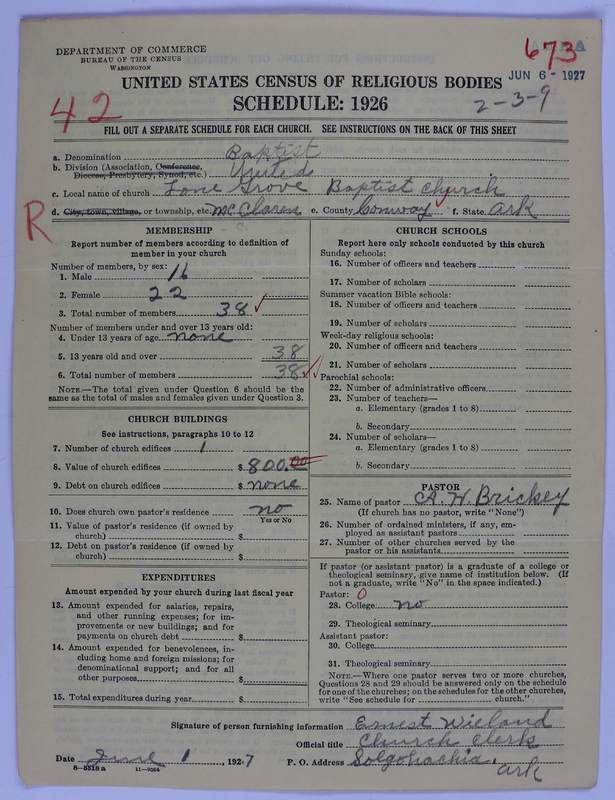Scan of Landmark Baptist of America: 673