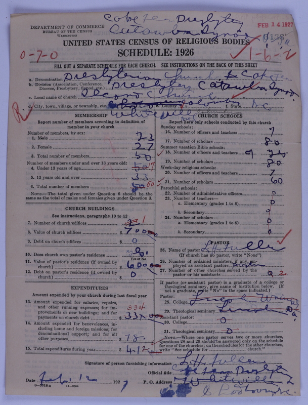 Scan of Presbyterian Church in the United States of America: 6433