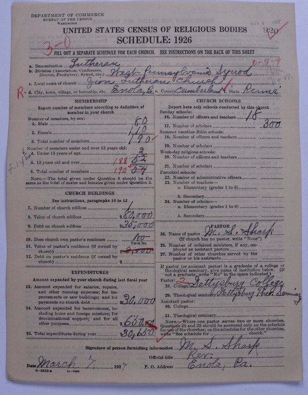 Scan of United Lutheran Church in America: 920