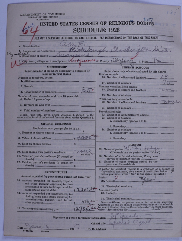 Scan of African Methodist Episcopal Church: 197