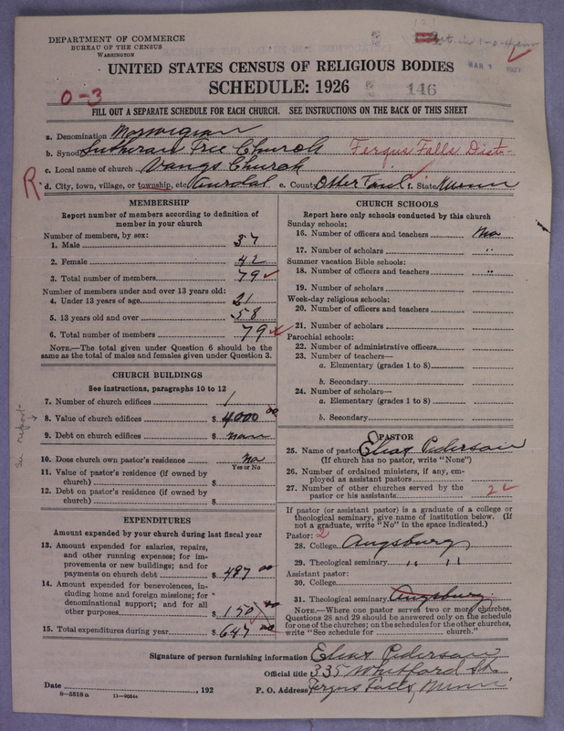 Scan of Lutheran Free Church: 146