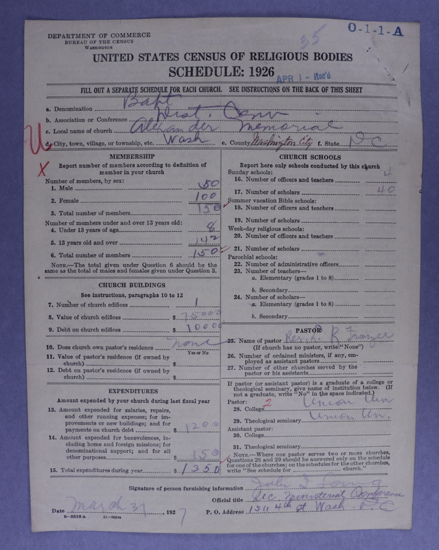 Scan of Negro Baptists: 35